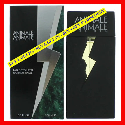 Animale By 6.8 Oz Eau De Toilette Spray For Men