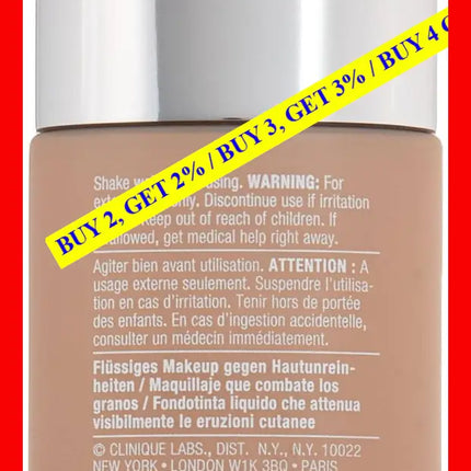 Anti-Blemish Solutions Liquid Makeup - 03 Fresh Neutral Mf By Clinique For Women 1 Oz Foundation