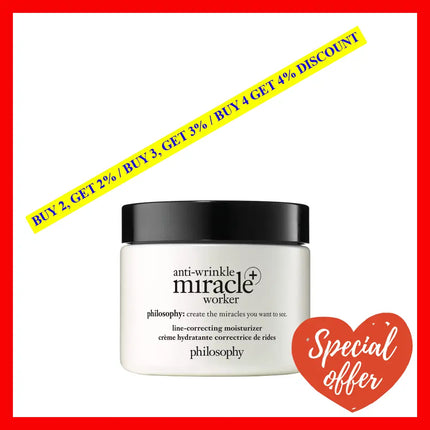 Anti-Wrinkle Miracle Worker Miraculous Moisturizer By Philosophy For Unisex - 2 Oz