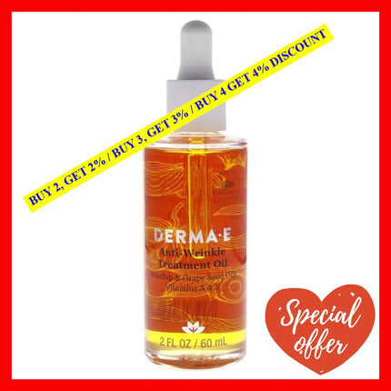 Anti-Wrinkle Treatment Oil By Derma-E For Unisex - 2 Oz