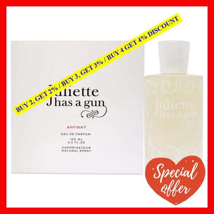 Anyway By Juliette Has A Gun For Women - 3.3 Oz Edp Spray