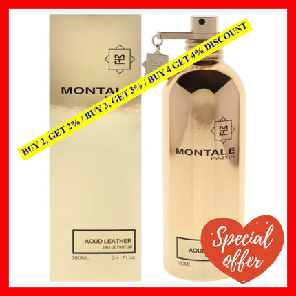 Aoud Leather By Montale For Unisex - 3.4 Oz Edp Spray