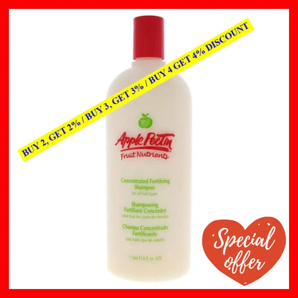 Apple Pectin Fortifying Shampoo By Zotos For Unisex - 33.8 Oz