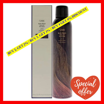 Apres Beach Wave And Shine Spray By Oribe For Unisex - 8.2 Oz Hair