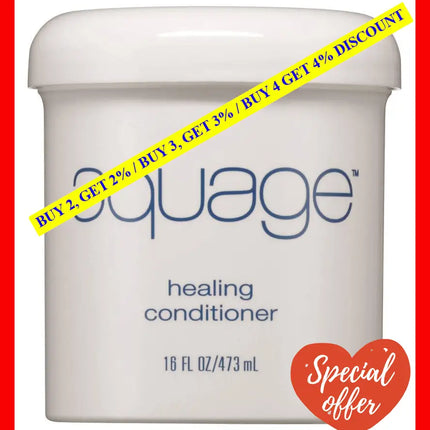 Aquage Healing Conditioner Moisturizing Heals And Repairs Damaged Hair Build Strength From The