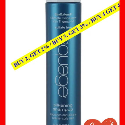 Aquage Silkening Shampoo 10 Fl Oz