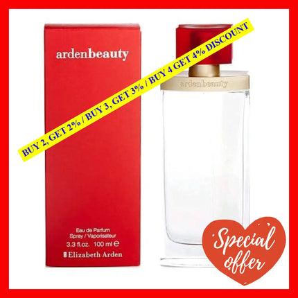 Arden Beauty By Elizabeth 3.3 Oz Eau De Parfum Spray For Women