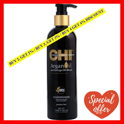 Argan Oil Plus Moringa Blend Conditioner By Chi For Unisex - 11.5 Oz