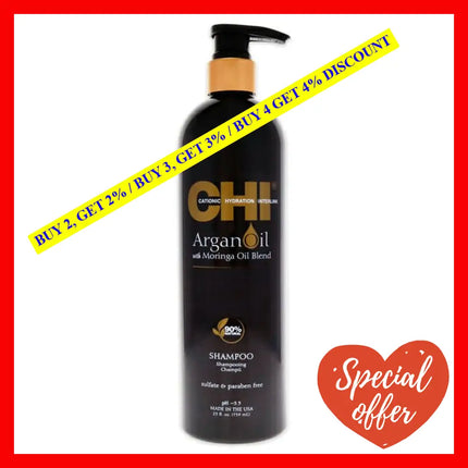 Argan Oil Plus Moringa Shampoo By Chi For Unisex - 25 Oz