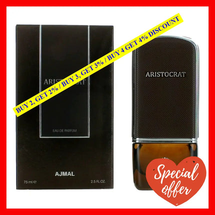 Aristocrat By Ajmal 2.5 Oz Eau De Parfum Spray For Men