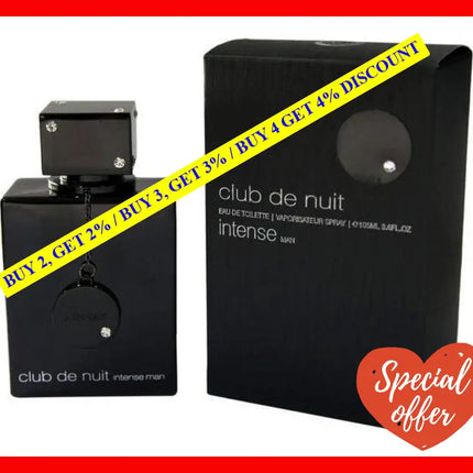 Armaf Club De Nuit Intense Eau Toilette Spray 105Ml For Men (6085010044712)