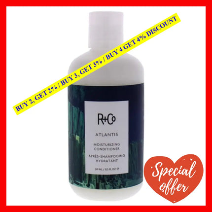 Atlantis Moisturizing Conditioner By R+Co For Unisex - 8.5 Oz