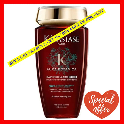 Aura Botanica Bain Micellaire By Kerastase For Unisex - 8.5 Oz Shampoo