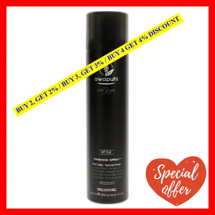 Awapuhi Wild Ginger Finishing Spray By Paul Mitchell For Unisex - 9.1 Oz Hair