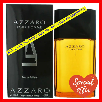 Azzaro By 6.8 Oz Eau De Toilette Spray For Men