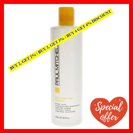 Baby Dont Cry Shampoo By Paul Mitchell For Unisex - 16.9 Oz