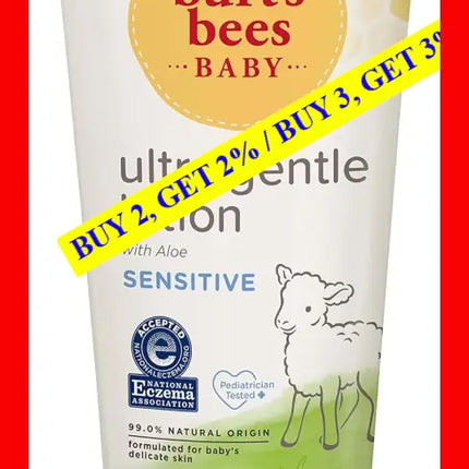 Baby Ultra Gentle Lotion By Burts Bees For Kids - 6 Oz Body