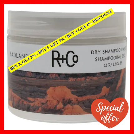 Badlands Dry Shampoo Paste By R+Co For Unisex - 2.2 Oz