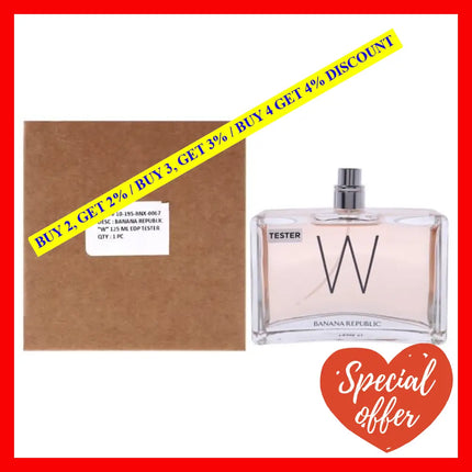 Banana Republic W By For Women - 4.2 Oz Edp Spray (Tester)