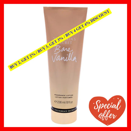 Bare Vanilla By Victorias Secret For Women - 8 Oz Body Lotion