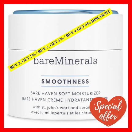 Bareminerals Bare Haven Essential Moisturizing Soft Cream 1.7 Ounce