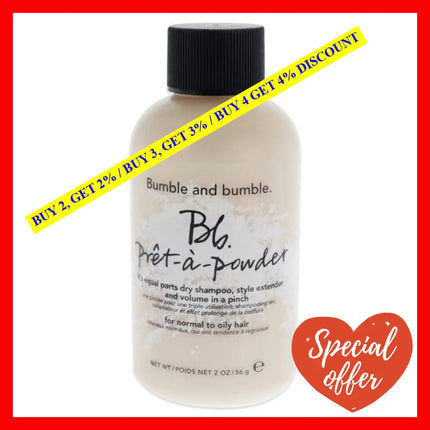 Bb Pret A Powder By Bumble And For Unisex - 2 Oz Shampoo