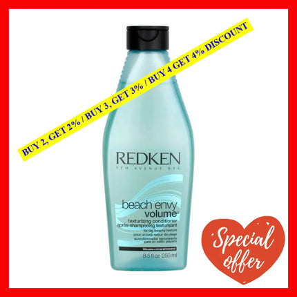 Beach Envy Volume Texturizing By Redken For Unisex - 8.5 Oz Conditioner