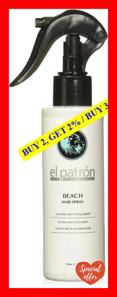 Beach Hairspray By El Patron For Men - 5 Oz