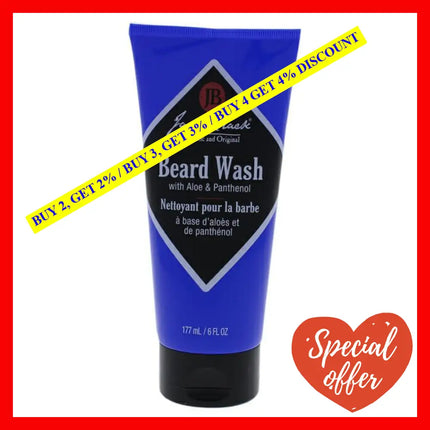 Beard Wash By Jack Black For Men - 6 Oz