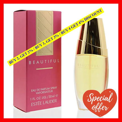 Beautiful By Estee Lauder For Women - 1 Oz Edp Spray