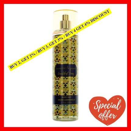 Beautiful Times By Nanette Lepore 8 Oz Body Mist For Women