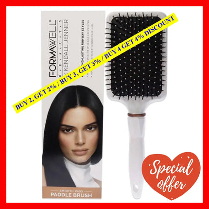 Beauty X Kendall Jenner Smooth Pass Paddle Brush By For Unisex - 1 Pc Hair