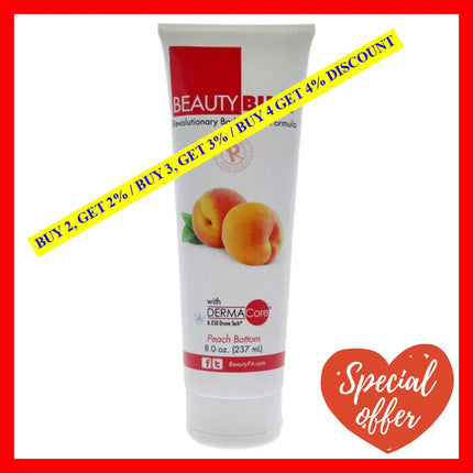 Beautybum Tube Redefining Muscle Toning Lotion - Peach Bottom By Beautyfit For Women 8 Oz