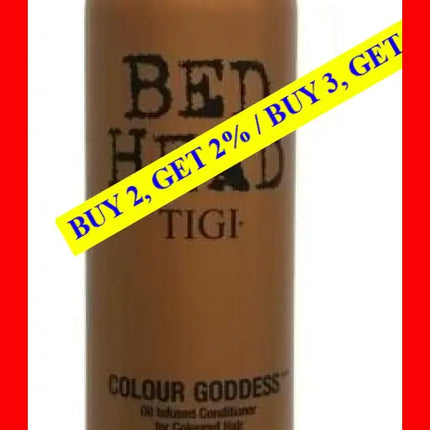 Bed Head Colour Goddess Oil Infused Conditioner By Tigi For Unisex - 25.36 Oz