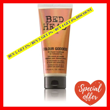 Bed Head Colour Goddess Oil Infused Conditioner By Tigi For Unisex - 6.76 Oz