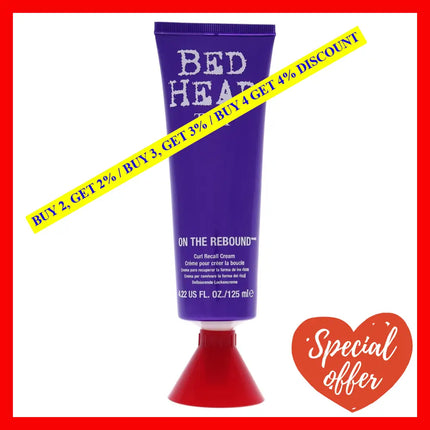 Bed Head On The Rebound Curl Recall Cream By Tigi For Unisex - 4.22 Oz