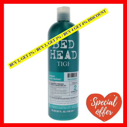 Bed Head Urban Antidotes Recovery Conditioner By Tigi For Unisex - 25.36 Oz