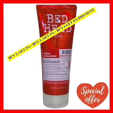 Bed Head Urban Antidotes Resurrection Conditioner By Tigi For Unisex - 6.76 Oz