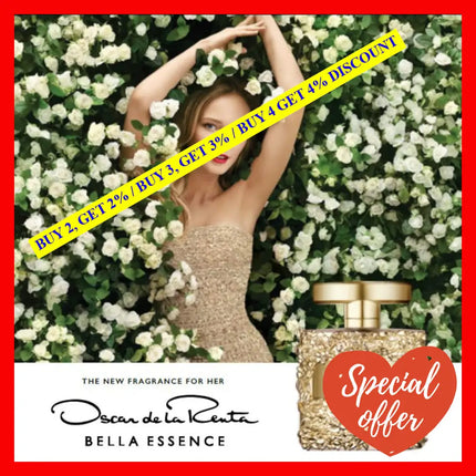 Bella Essence By Oscar De La Renta For Women - 3.4 Oz Edp Spray