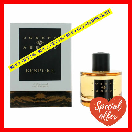 Bespoke By Joseph Abboud 3.4 Oz Eau De Parfum Spray For Men