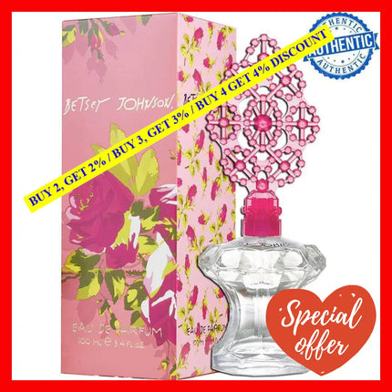 Betsey Johnson By For Women - 3.4 Oz Edp Spray