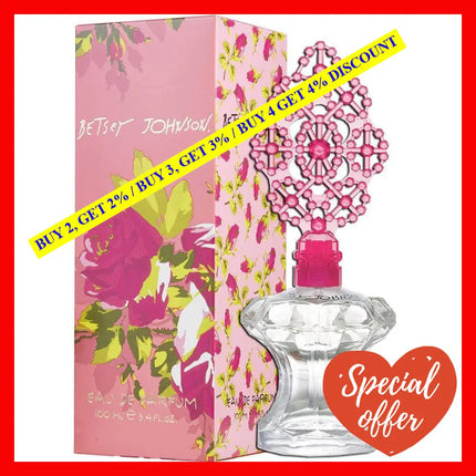 Betsey Johnson By For Women - 3.4 Oz Edp Spray