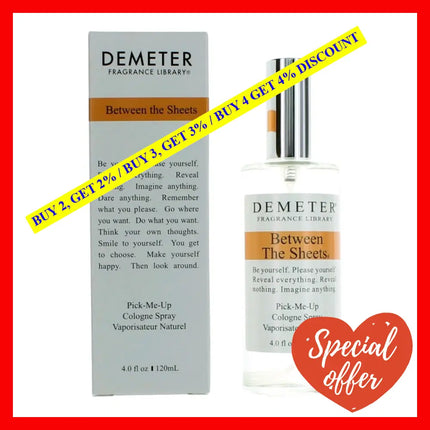 Between The Sheets By Demeter 4 Oz Cologne Spray For Women