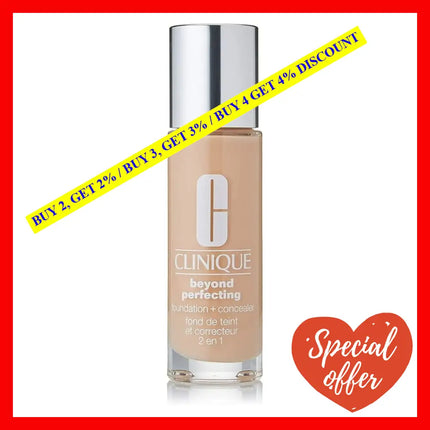 Beyond Perfecting Foundation Plus Concealer - 11 Honey Mf-G By Clinique For Women 1 Oz Makeup