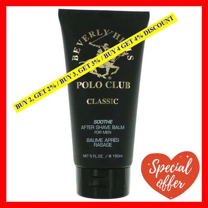 Bhpc Classic By Beverly Hills Polo Club 5 Oz After Shave Balm For Men