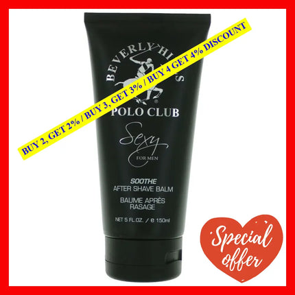 Bhpc Sexy By Beverly Hills Polo Club 5 Oz After Shave Balm For Men