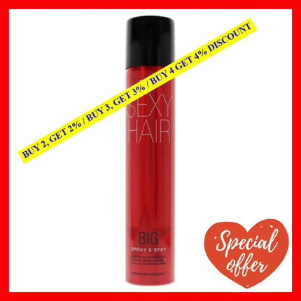 Big Sexy Hair Spray And Stay Intense Hold By For Unisex - 9 Oz