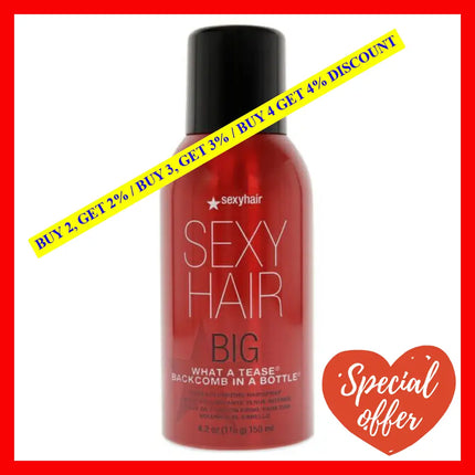 Big Sexy Hair What A Tease Styler By For Unisex - 4.2 Oz Styling