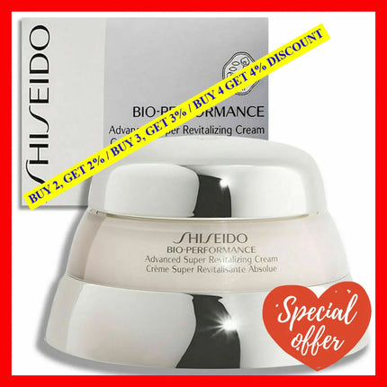 Bio-Performance Advanced Super Revitalizing Cream By Shiseido For Unisex - 2.6 Oz