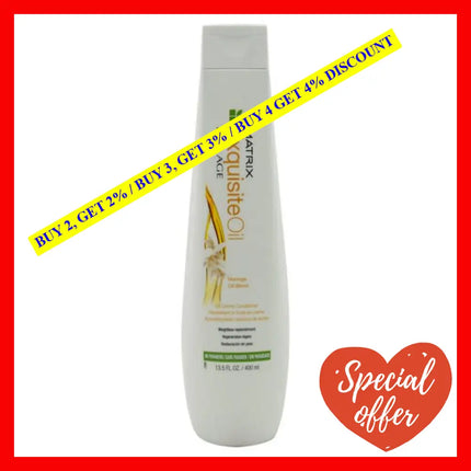 Biolage Exquisite Oil Creme Conditioner By Matrix For Unisex - 13.5 Oz